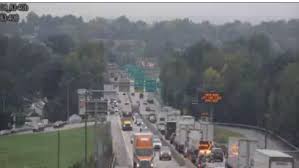 In Cumberland County, Pennsylvania, an I-83 lane restriction results after a multi-vehicle incident