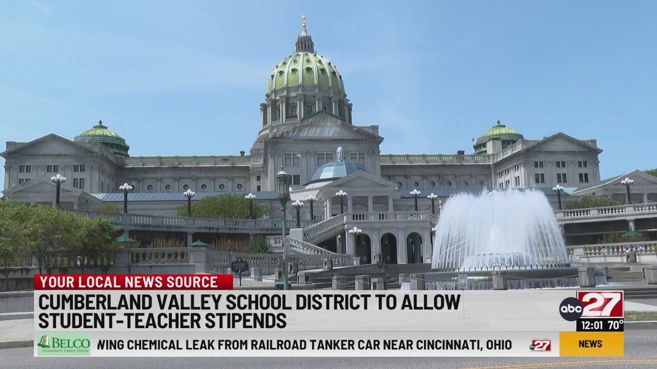 The Cumberland Valley School District will permit stipends for student teachers