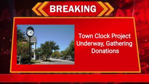 Town Clock Project Underway, Gathering Donations