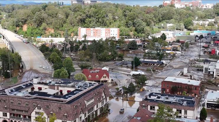 Western NC Counties Damaged By Hurricane Helene